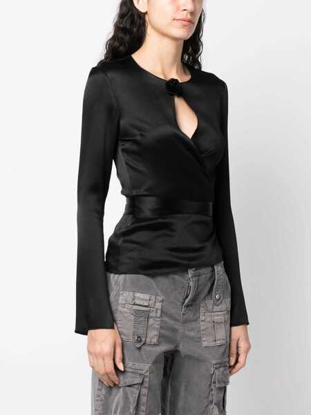 Topuri Blumarine Blumarine Tops Black Femei (BM 15877658) 3