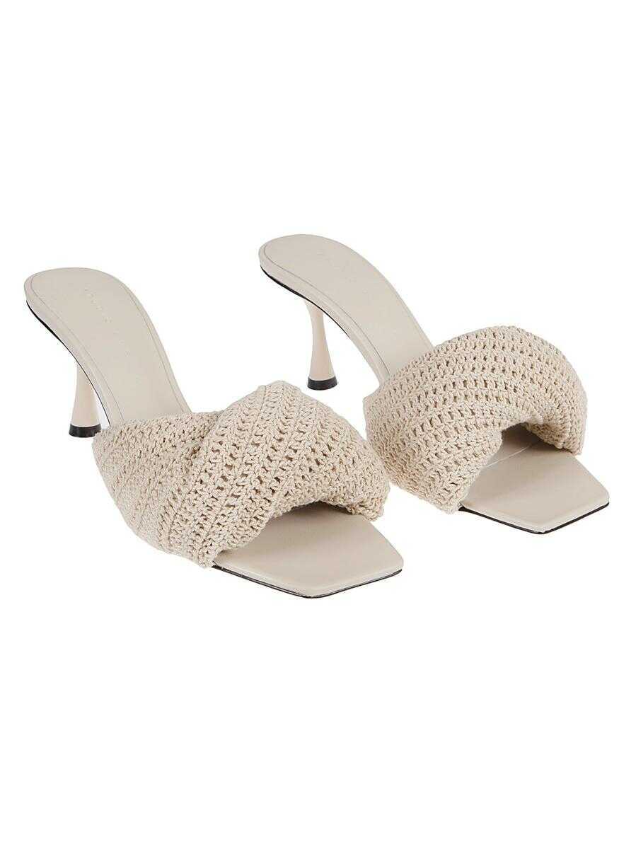 Pantofi cu toc STUDIO AMELIA Studio Amelia Mules GREY Femei (BM 15879590) 5