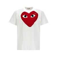 Tricouri Comme Des Garçons Red Heart Cotton T-Shirt Barbati
