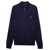 Prada Prada Knitted Wool Polo Shirt BLUE