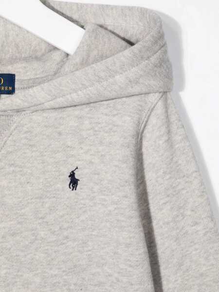 Bluze de trening Ralph Lauren LS PO HOOD-TOPS-KNIT Gray Baieti (BM 15891059) 3