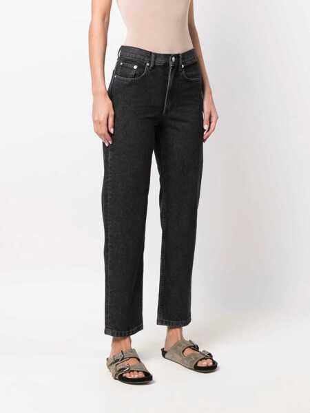 Blugi skinny A.P.C. 5 Pockets Martin Denims With Belt Loops 12Cm Black Femei (BM 15891320) 3