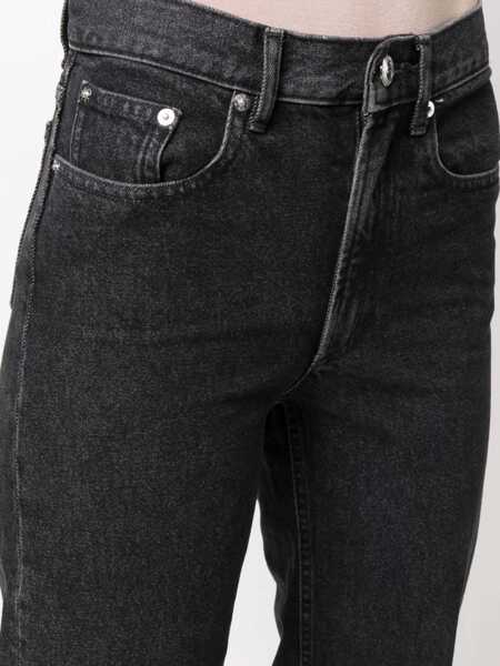 Blugi skinny A.P.C. 5 Pockets Martin Denims With Belt Loops 12Cm Black Femei (BM 15891320) 5