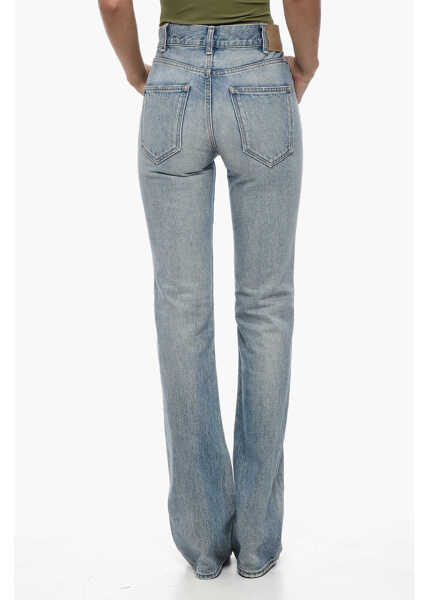 Blugi drepti Cline Mid Wash Bootcut Denims 22Cm Light Blue Femei (BM 15891377) 2