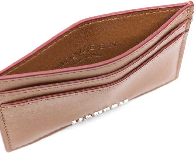 Portofele Alexander McQueen Sling Card Holder BUFF Femei (BM 15891596) 3