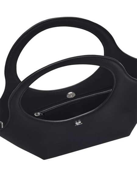 Genti de umar COURRGES Courrges Medium Holy Leather Tote Bag Black Femei (BM 15893147) 5