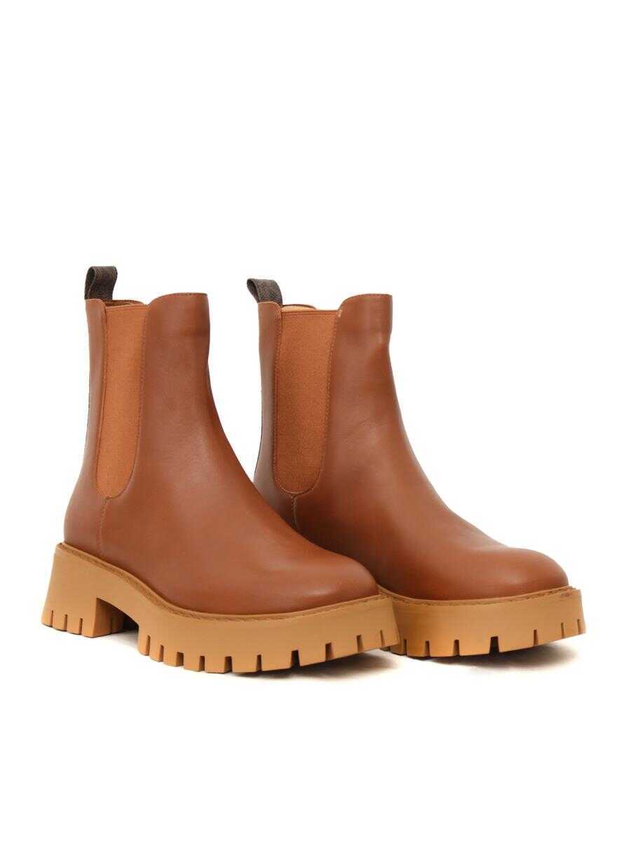 Incaltaminte Michael Kors Michael Kors Boot BROWN Femei (BM 15893252) 2