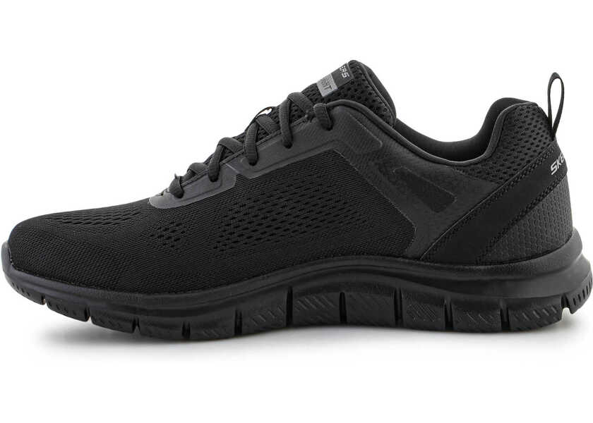 Pantofi fitness SKECHERS Track-Broader Black Barbati (BM 15899066) 4