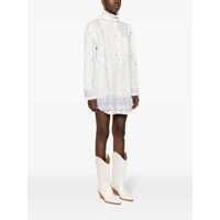 Imbracaminte Philosophy Dama - Rochii Philosophy Philosophy Di Lorenzo Serafini Cotton Poplin Shirtdress WHITE Femei (BM 15899780) - B-mall.ro