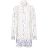 Rochii Philosophy Di Lorenzo Serafini Cotton Poplin Shirtdress Femei
