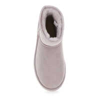 Bocanci UGG Dama - Bocanci UGG Light Gray Mini Boots In Suede Woman GREY Femei (BM 15899996) - B-mall.ro