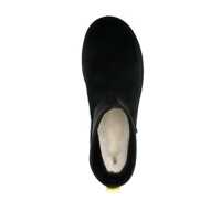 Bocanci UGG Dama - Bocanci UGG Blackugg Classic Mini Dipper Ankle Boots With Fabric Insert In Suede Woman Black Femei (BM 15900197) - B-mall.ro