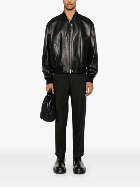 Bomber jacket Jil Sander Jil Sander Bomber Jacket Black Barbati (BM 15901487) 2