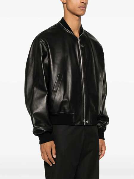 Bomber jacket Jil Sander Jil Sander Bomber Jacket Black Barbati (BM 15901487) 3