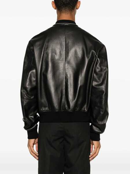 Bomber jacket Jil Sander Jil Sander Bomber Jacket Black Barbati (BM 15901487) 4