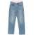 Alexander Wang Alexander Wang 'Slit Hem Prestyle Hotfix Mesh Undie' Jeans BLUE