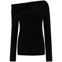 Topuri Givenchy Top With Draped Collar Femei