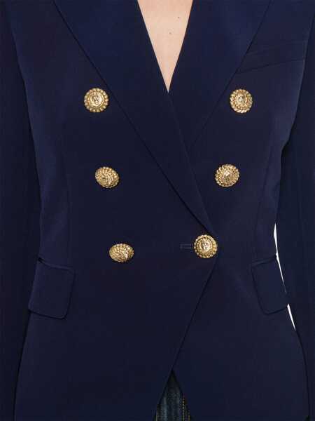 Geci Balmain Balmain Chiocciola Blazer BLUE Femei (BM 15904442) 5