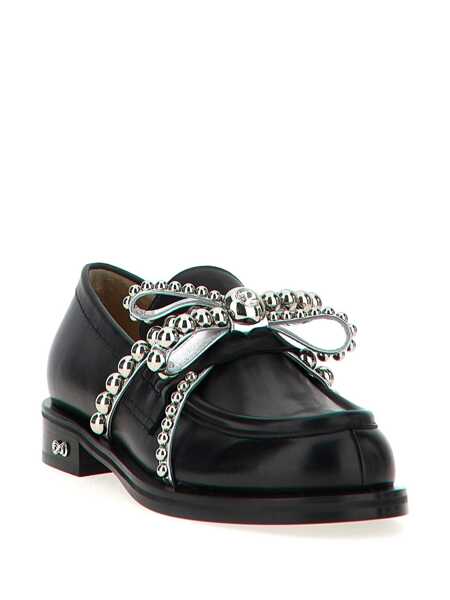 Mocasini MACH & MACH Mach & Mach Crystal Studs Loafers Black Femei (BM 15905051) 2
