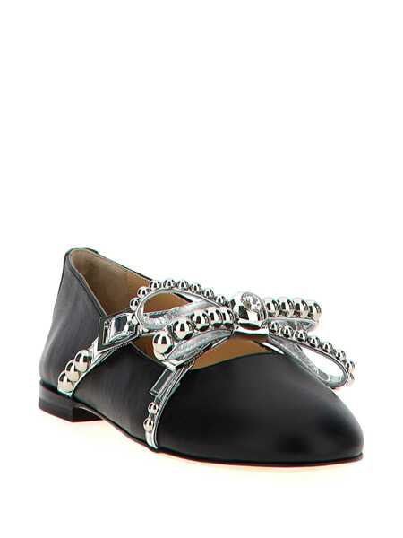 Balerini MACH & MACH Mach & Mach Crystal Studs Ballet Flats Black Femei (BM 15905054) 2