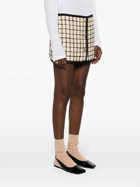 Fuste Miu Miu Miu Miu Skirts AVORIONERO Femei (BM 15906341) 3