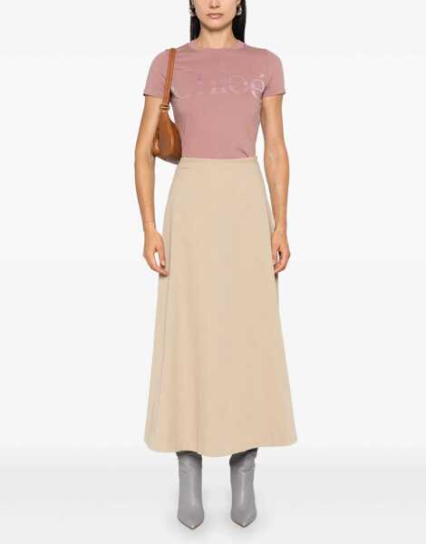 Tricouri Chloe Logo T-Shirt PINK Femei (BM 15909941) 2