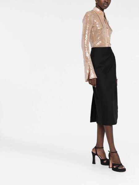 Fuste casual Gucci Wool Skirt BLACK Femei (BM 15909995) 4