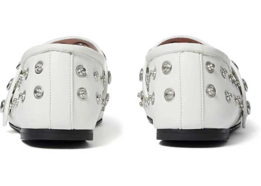 Balerini Stella McCartney Dancer Ryder WHITE Femei (BM 15910004) 3