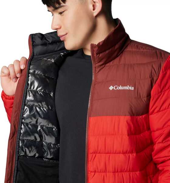 Jachete Columbia Powder Lite II Jacket Red Barbati (BM 15910607) 4