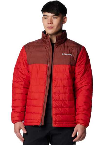 Jachete Columbia Powder Lite II Jacket Red Barbati (BM 15910607) 1