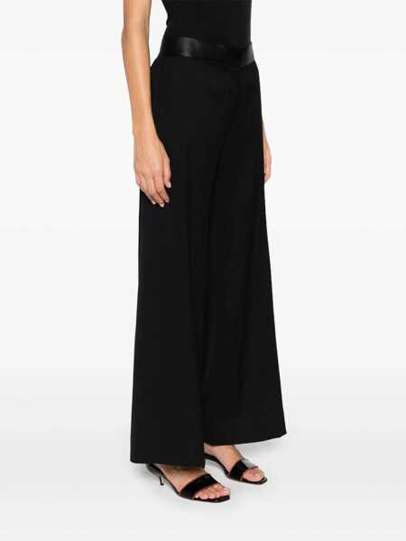 Pantaloni casual Victoria Beckham Victoria Beckham Side Panel Pants Black Femei (BM 15911258) 3