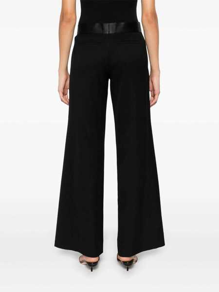 Pantaloni casual Victoria Beckham Victoria Beckham Side Panel Pants Black Femei (BM 15911258) 4