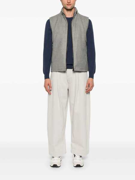 Pulovere Fedeli CREW-NECK L/S KNITTED SWEATER MAN Blue Barbati (BM 15912851) 2