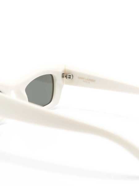 Ochelari de soare Saint Laurent SAINT LAURENT Sunglasses IVORY IVORY GREY Femei (BM 15916523) 3
