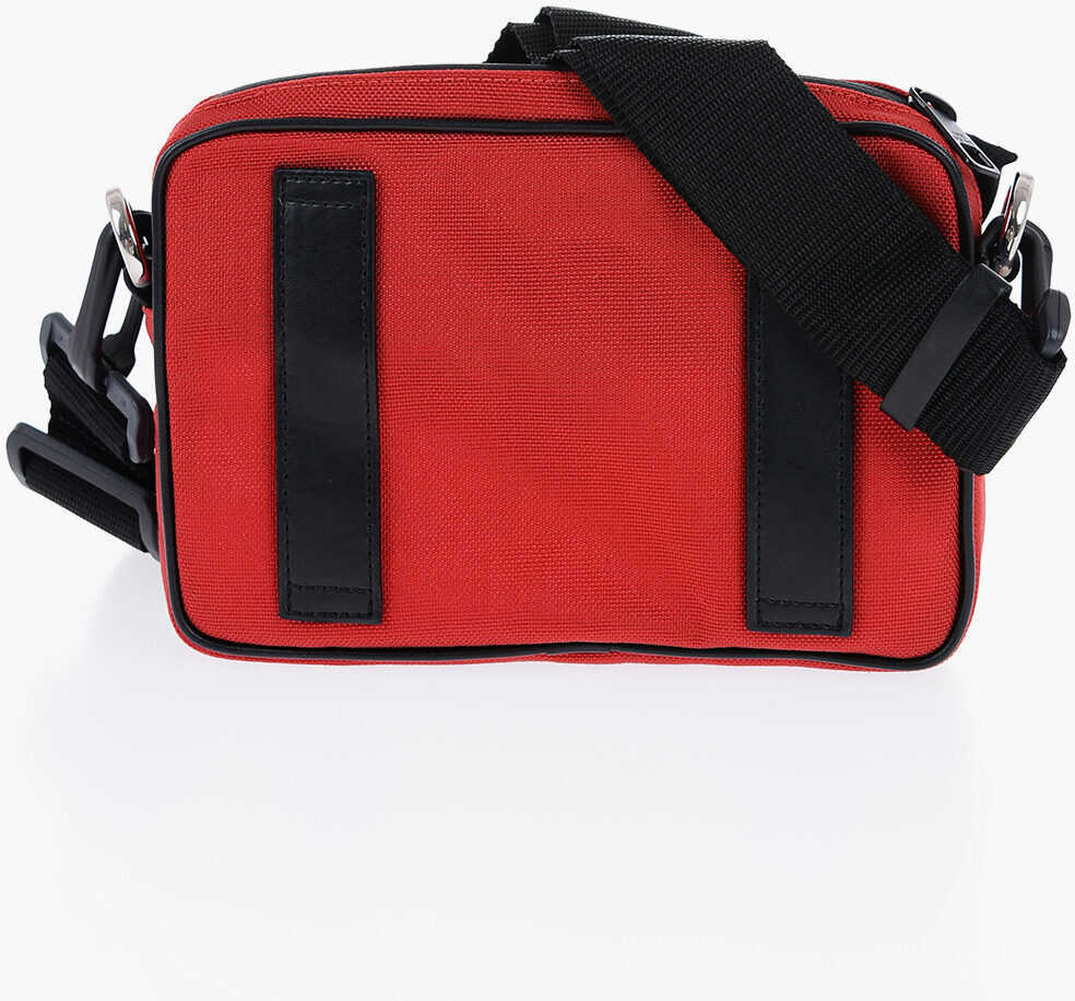 Borsete Neil Barrett Nylon Bum Bag With Embossed Logo Patch Red Barbati (BM 15919112) 2