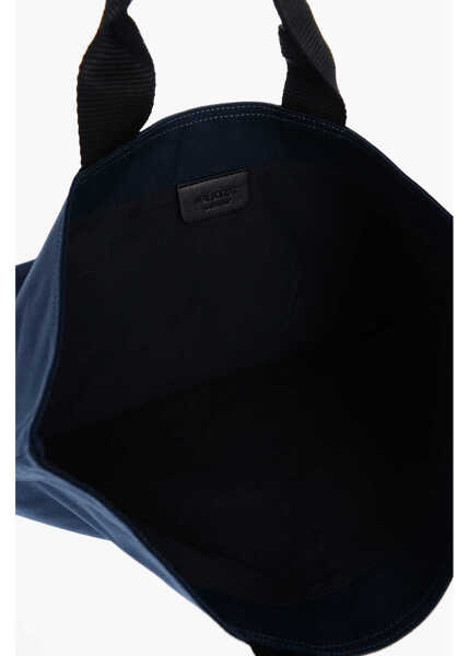 Genti de mana Neil Barrett Maxi Borsa In Nylon Con Tracolla Removibile Blue Barbati (BM 15919262) 4