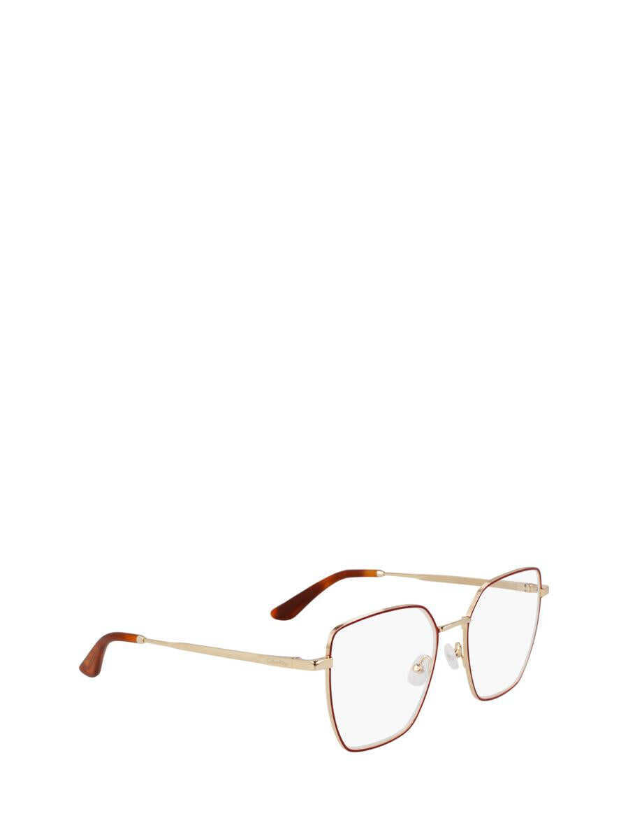 Ochelari de soare Calvin Klein Calvin Klein Eyeglasses GOLD / BURGUNDY Femei (BM 15921452) 2