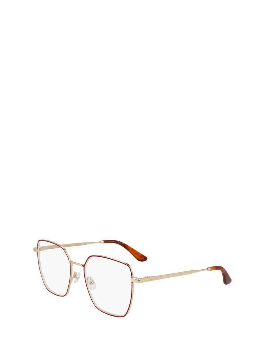 Ochelari de soare Calvin Klein Calvin Klein Eyeglasses GOLD / BURGUNDY Femei (BM 15921452) 3
