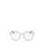 Calvin Klein Calvin Klein Eyeglasses GOLD / BURGUNDY