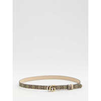 Curele Gg Marmont Reversible Thin Belt Femei