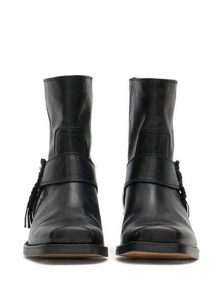 Bocanci Isabel Marant Isabel Marant Akson Leather Boots Black Femei (BM 15929456) 4