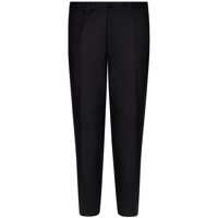 Pantaloni Blue High Waist Pants In Wool Man Barbati