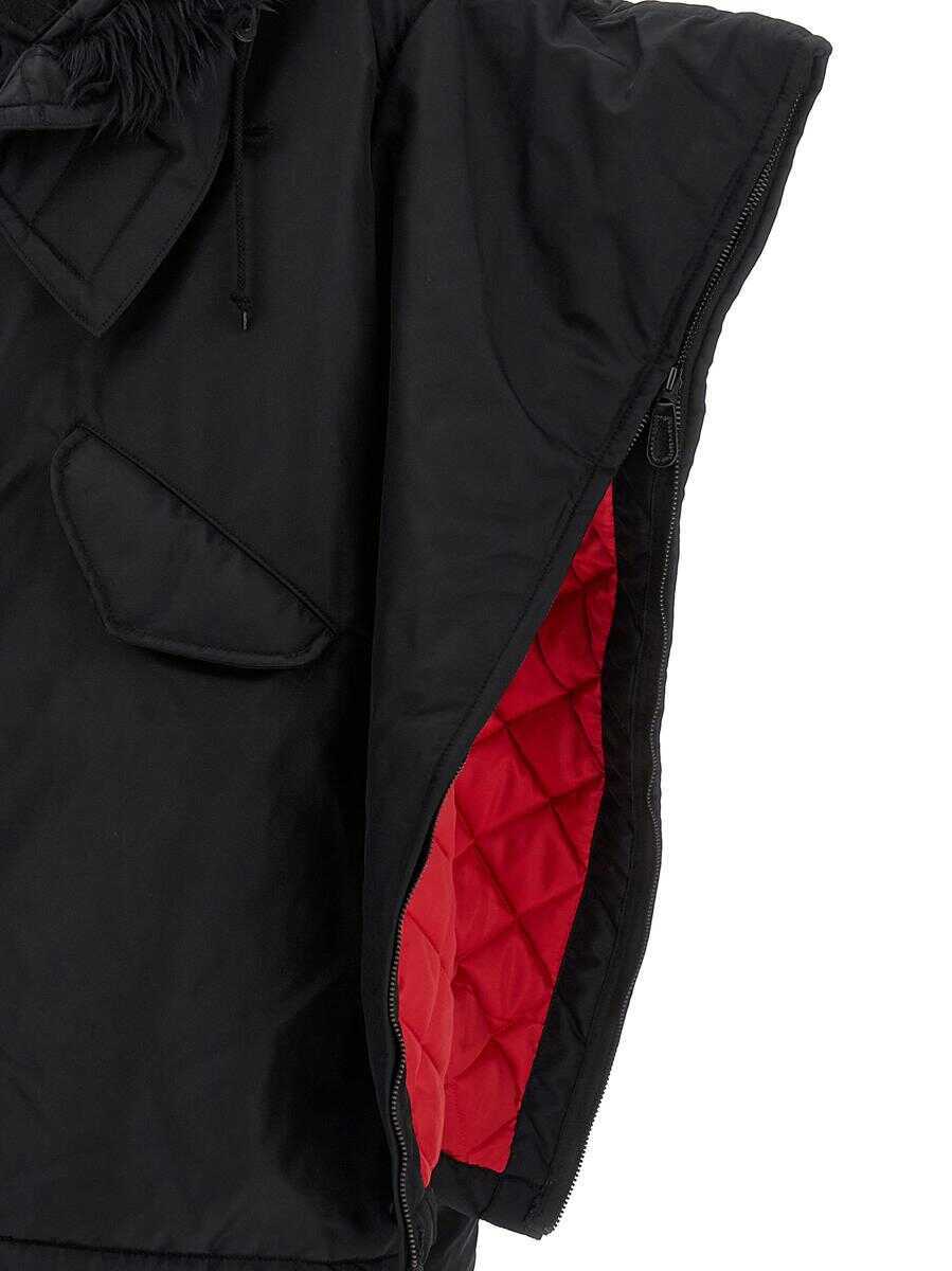 Geci JUNYA WATANABE Junya Watanabe Oversize Puffer Jacket Black Femei (BM 15931994) 4