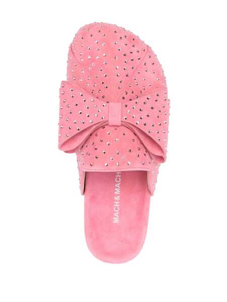 Sandale MACH & MACH Mach & Mach Le Cadeau Leather Mules PINK Femei (BM 15934415) 4