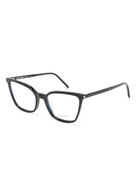 Ochelari de soare Saint Laurent SAINT LAURENT Optical BLACK BLACK TRANSPARENT Femei (BM 15934685) 2