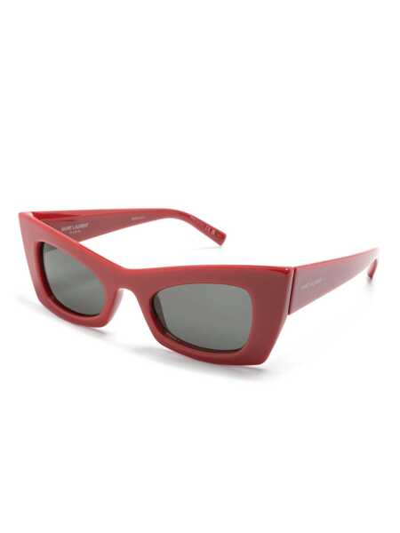 Ochelari de soare Saint Laurent SAINT LAURENT Sunglasses RED RED GREY Femei (BM 15934688) 2
