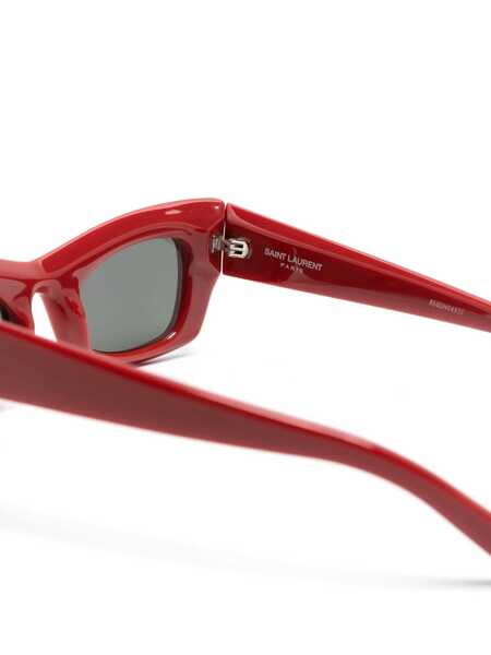 Ochelari de soare Saint Laurent SAINT LAURENT Sunglasses RED RED GREY Femei (BM 15934688) 3