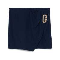 Fuste Casablanca Draped Wrap Mini Skirt Femei