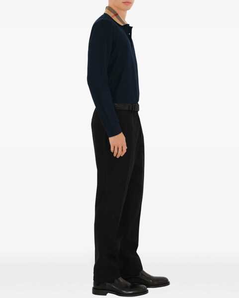 Tricouri Polo Burberry Cody Polo Shirt SMOKED NAVY Barbati (BM 15936368) 3