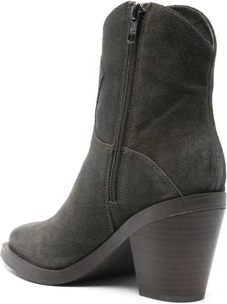 Cizme scurte ASH Judy Boot MILITARY GREEN Femei (BM 15936554) 3